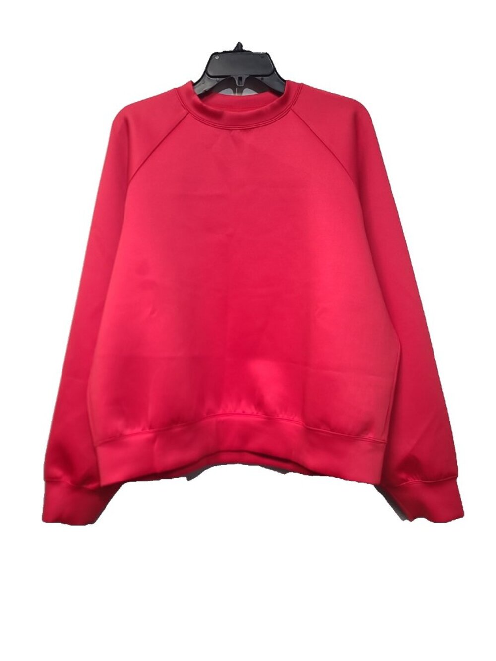 Cynthia Rowley Bonded Pullover Sweatshirt Size M Red NWT